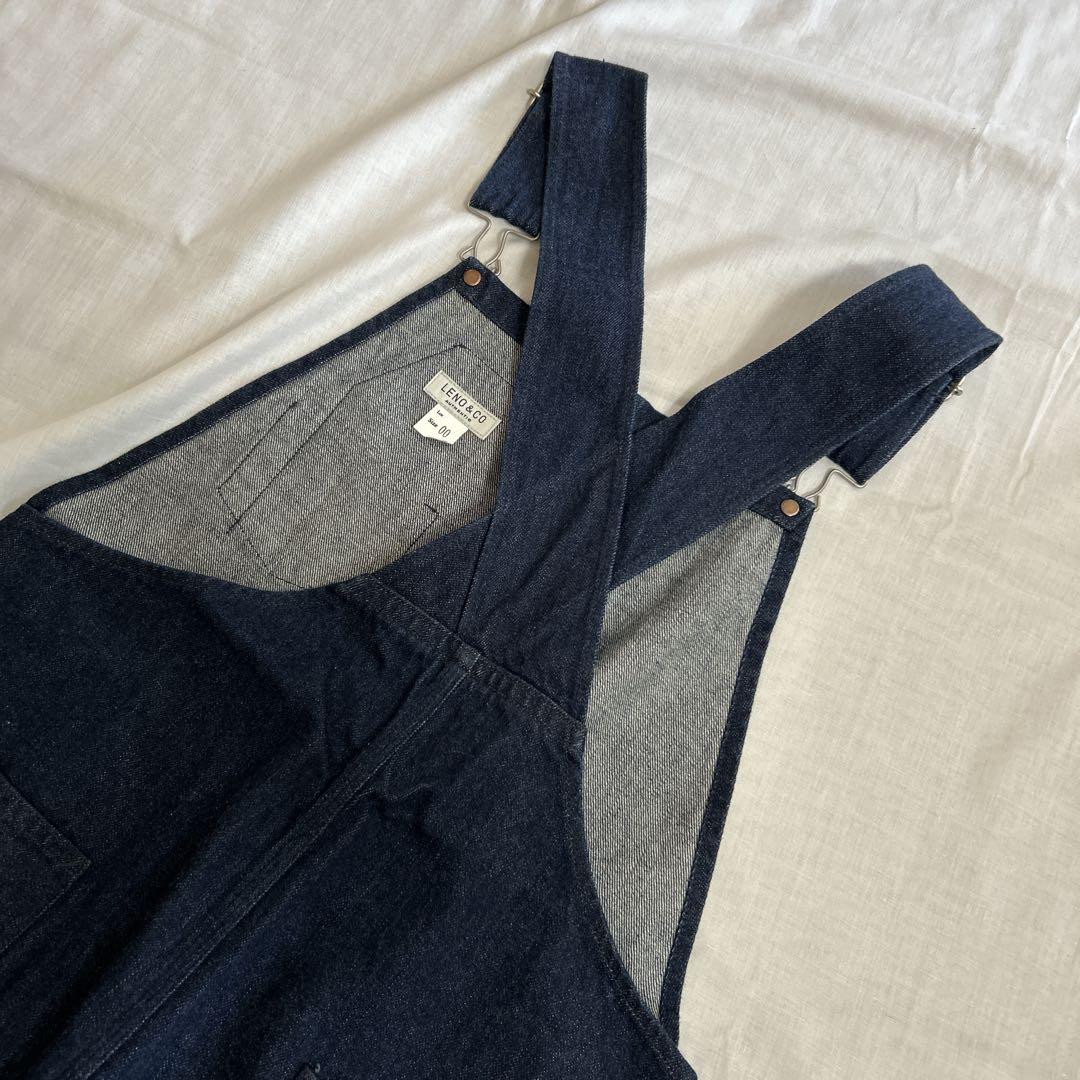 LENO & CO デニムオーバーオール size00