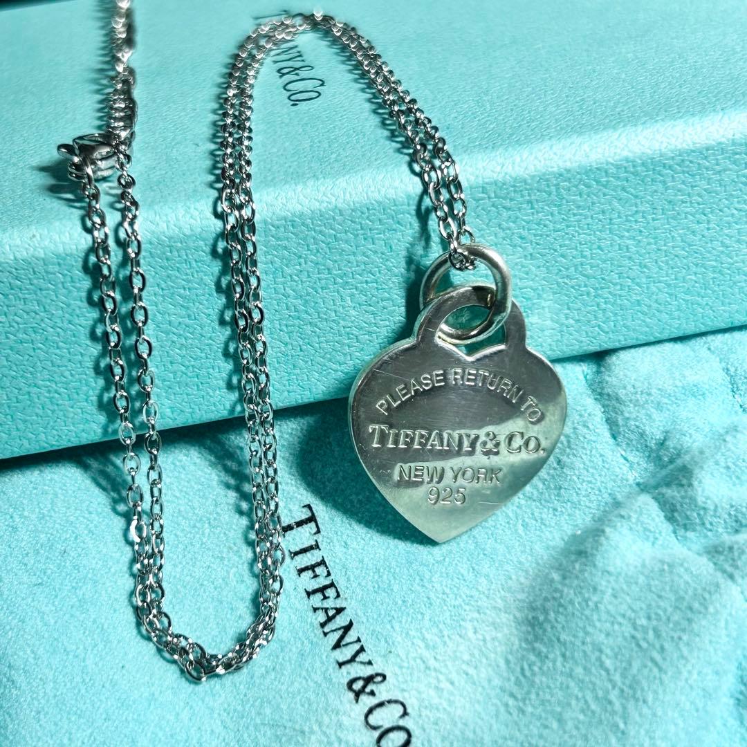 ティファニー　リターントゥ　ハート　ネックレス　ペンダント　Tiffany 美品