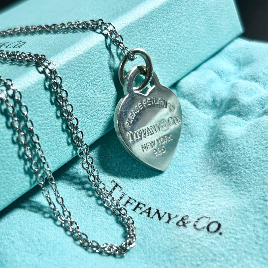 ティファニー　リターントゥ　ハート　ネックレス　ペンダント　Tiffany 美品