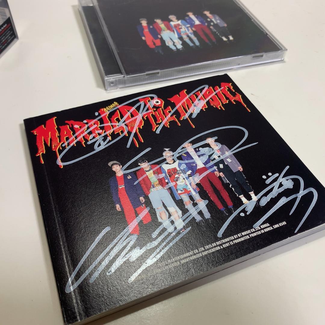 SHINee Married to the Music 4集 直筆サイン入り