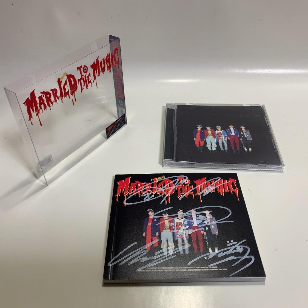 SHINee Married to the Music 4集 直筆サイン入り