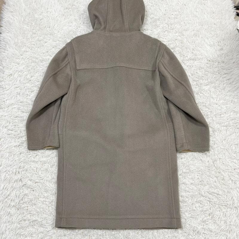 極美品 Cornier ダッフルコート グレージュ ロング丈 水牛 M