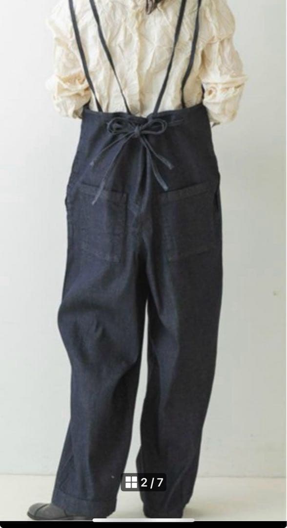 かぐれ　サロペット　デニム　　カグレ