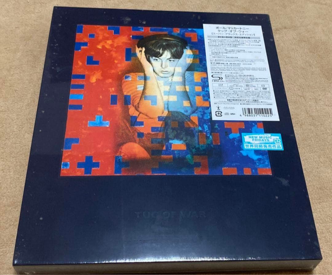 【未開封★新品】Paul McCartneyタッグ・オブ・ウォー CD&DVD②