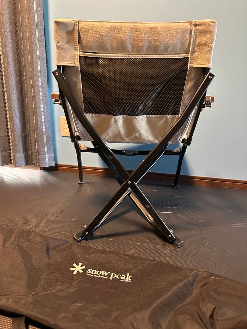kanku スノーピーク　ローチェア ショート アイボリー