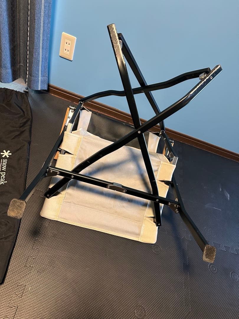 kanku スノーピーク　ローチェア ショート アイボリー