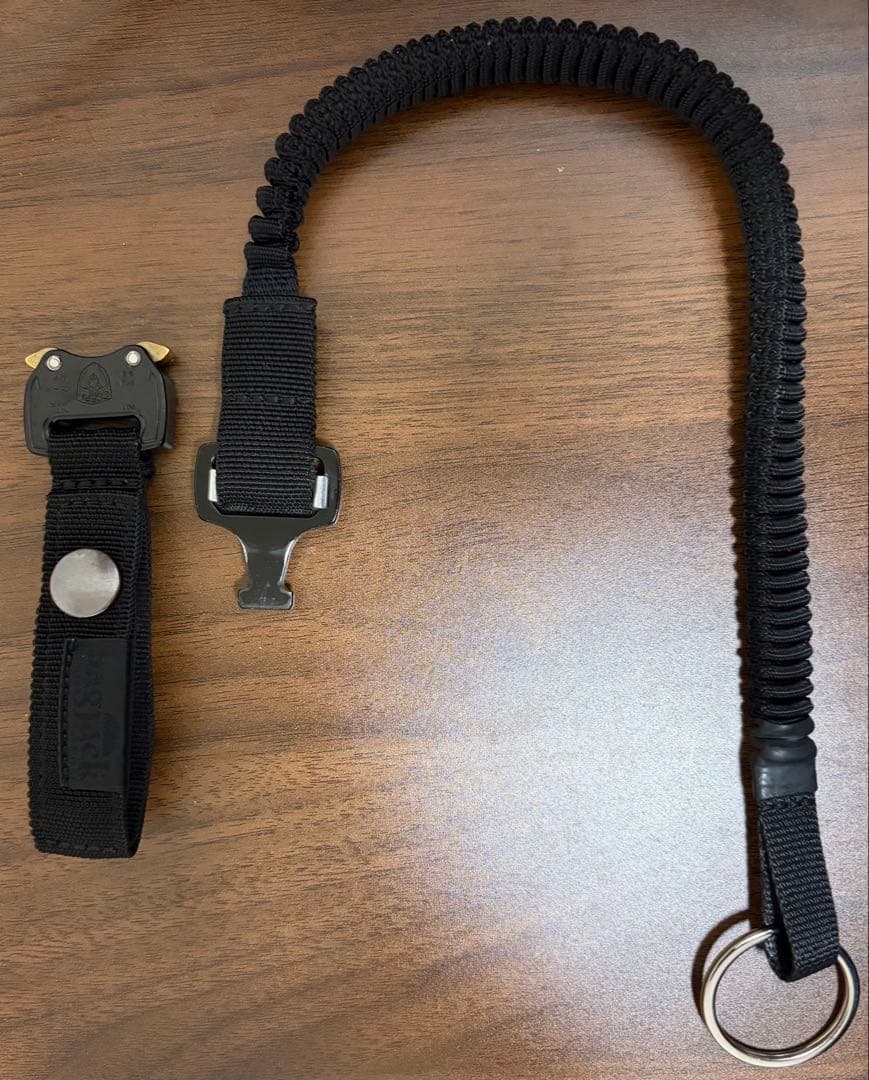 小物 BAGJACK GUN LEASH COBRA BUCKLE BLACK