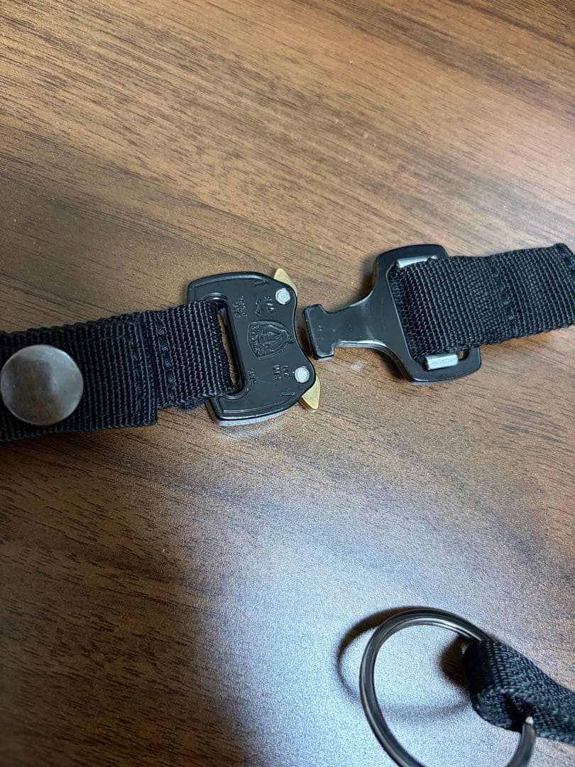 小物 BAGJACK GUN LEASH COBRA BUCKLE BLACK