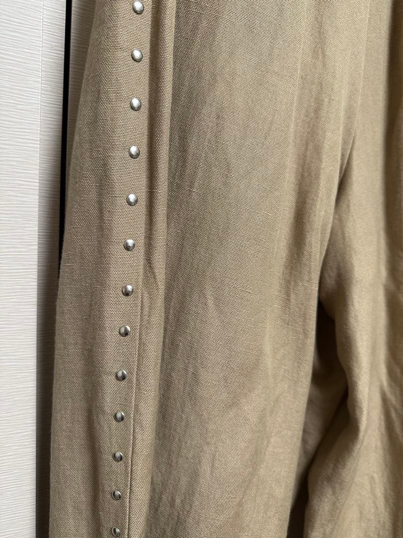 【美品】新作　カレンソロジー　リネンウールスタッズパンツ