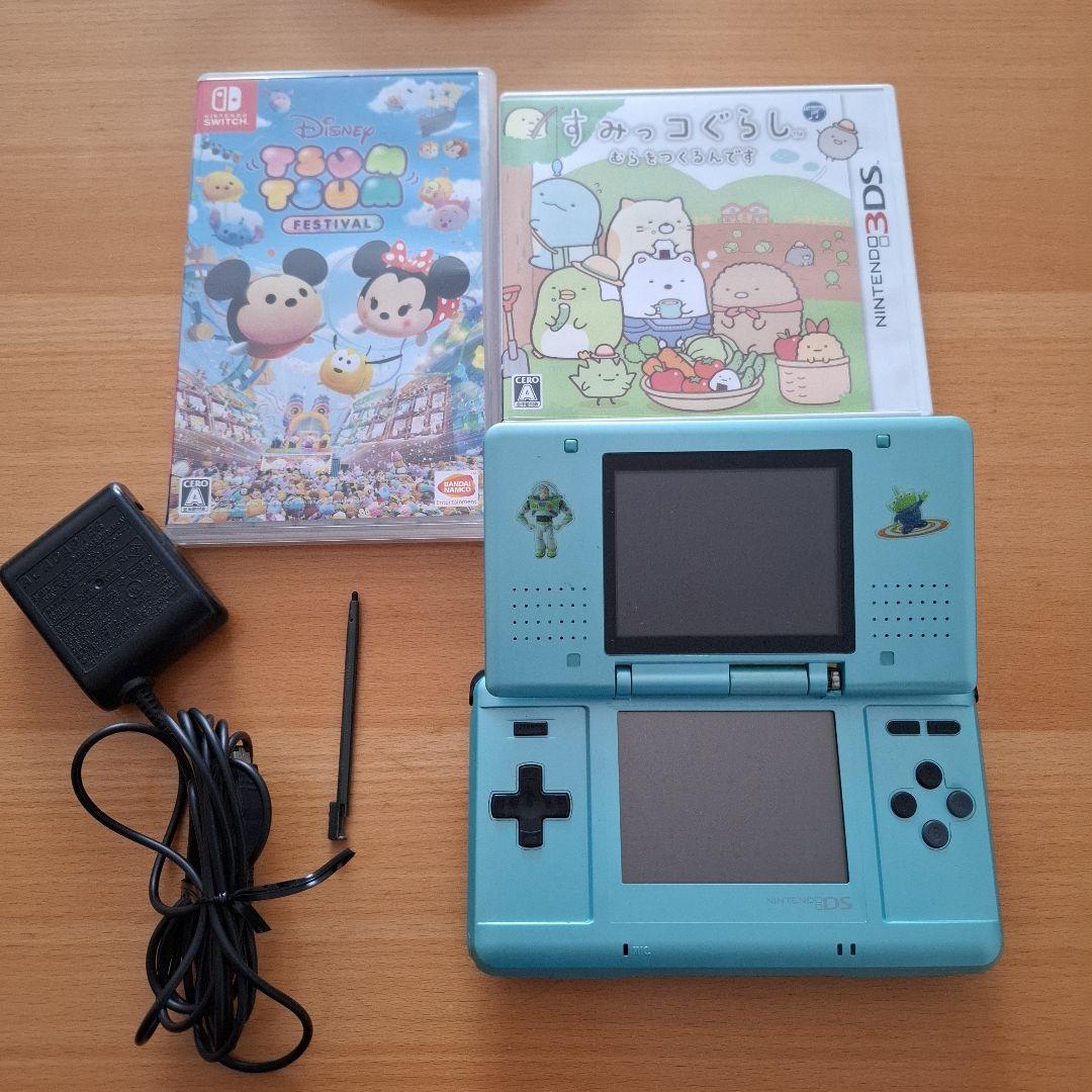 まとめ売ジャンク品ニンテンドーDS初代と3DSすみっコぐらし ディズニーツムツム