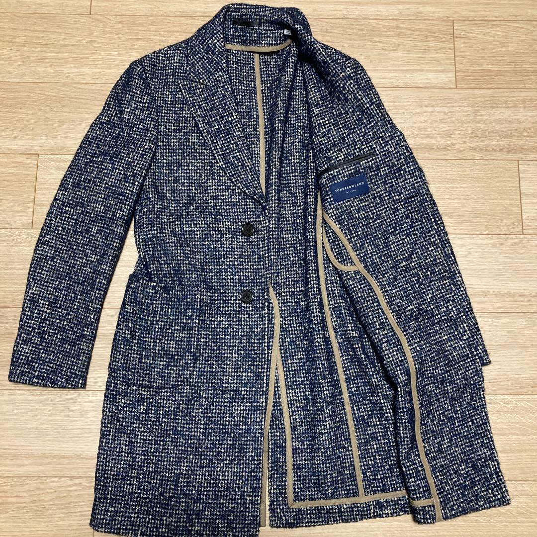 TOMORROWLAND トゥモローランド チェスターフィールドコート　S