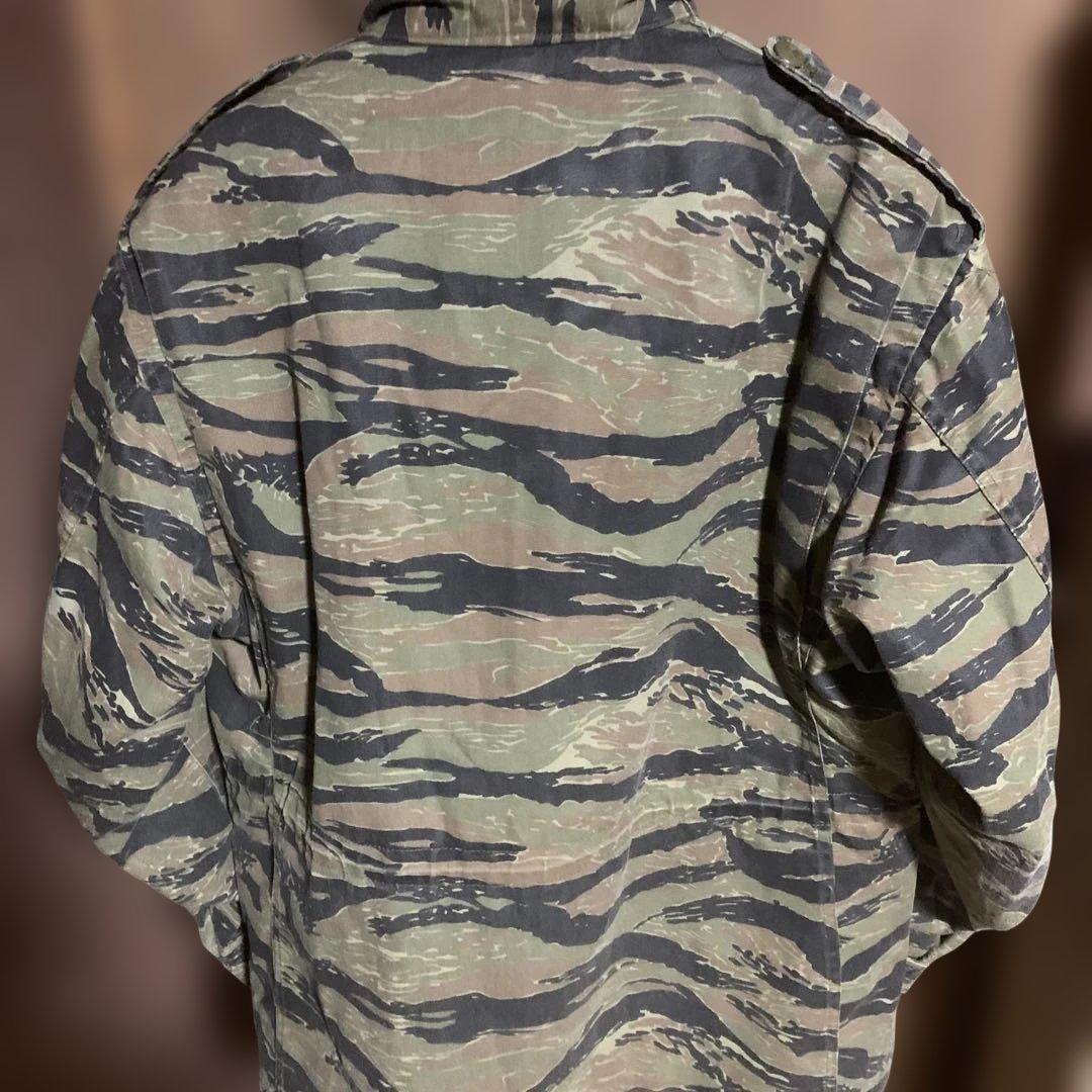 ALPHA Mー65フィールドジャケットタイガーカモUSA製