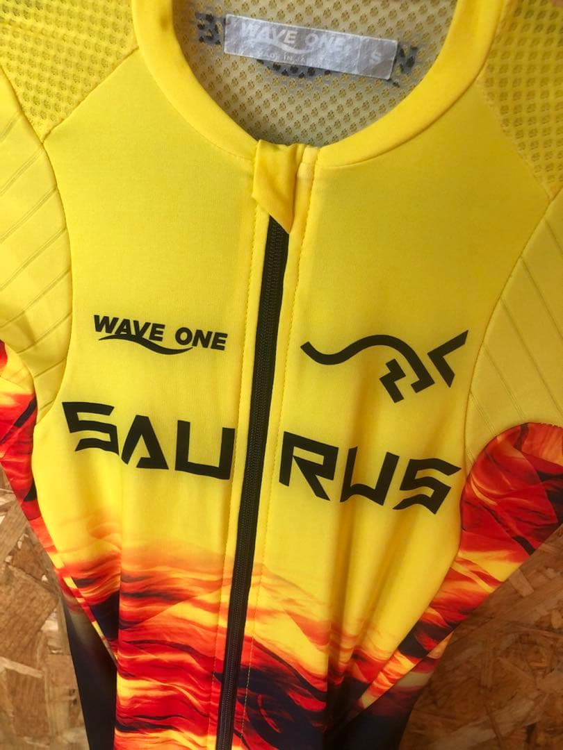 SAURUSスピードデュアルスーツ　ワンピース　メンズS WAVE ONE