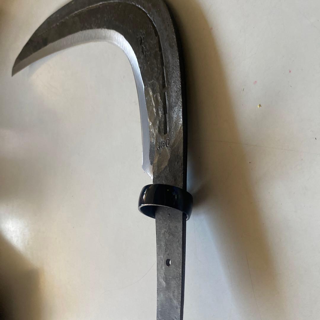 造林鎌　片刃　350g 土佐　刃物　草刈　下刈　山林　林業