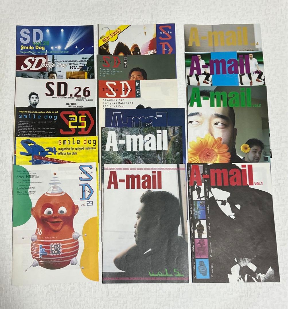 非売品　槇原敬之　ファンクラブ会報　vol.1・９〜148 バインダー収納済