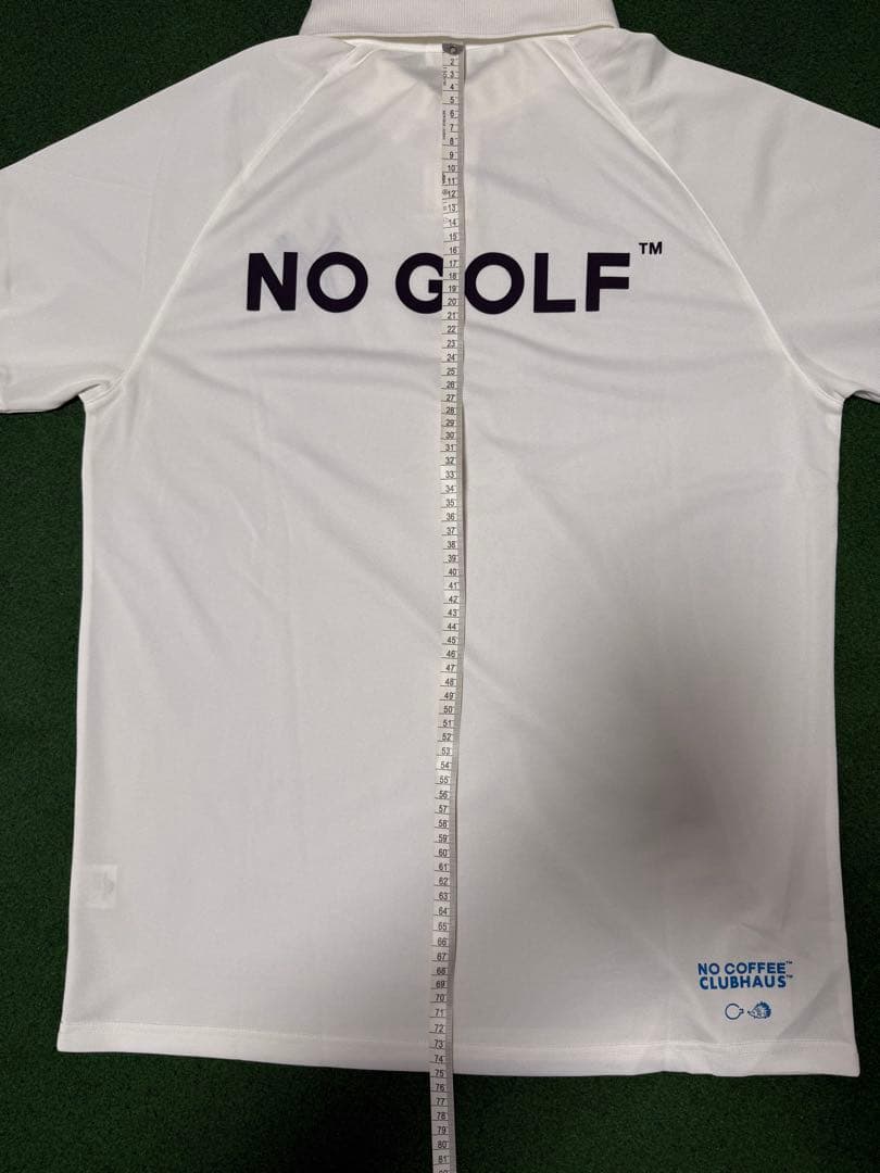 NO COFFEE✖️CLUB HAUSポロシャツ Lサイズ