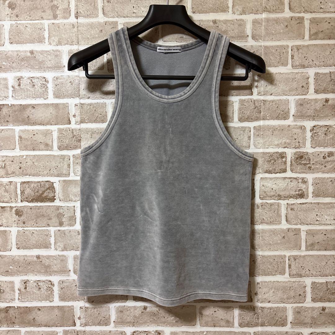 Alexander Wang アレキサンダーワン ベロア タンクトップ 登坂広臣