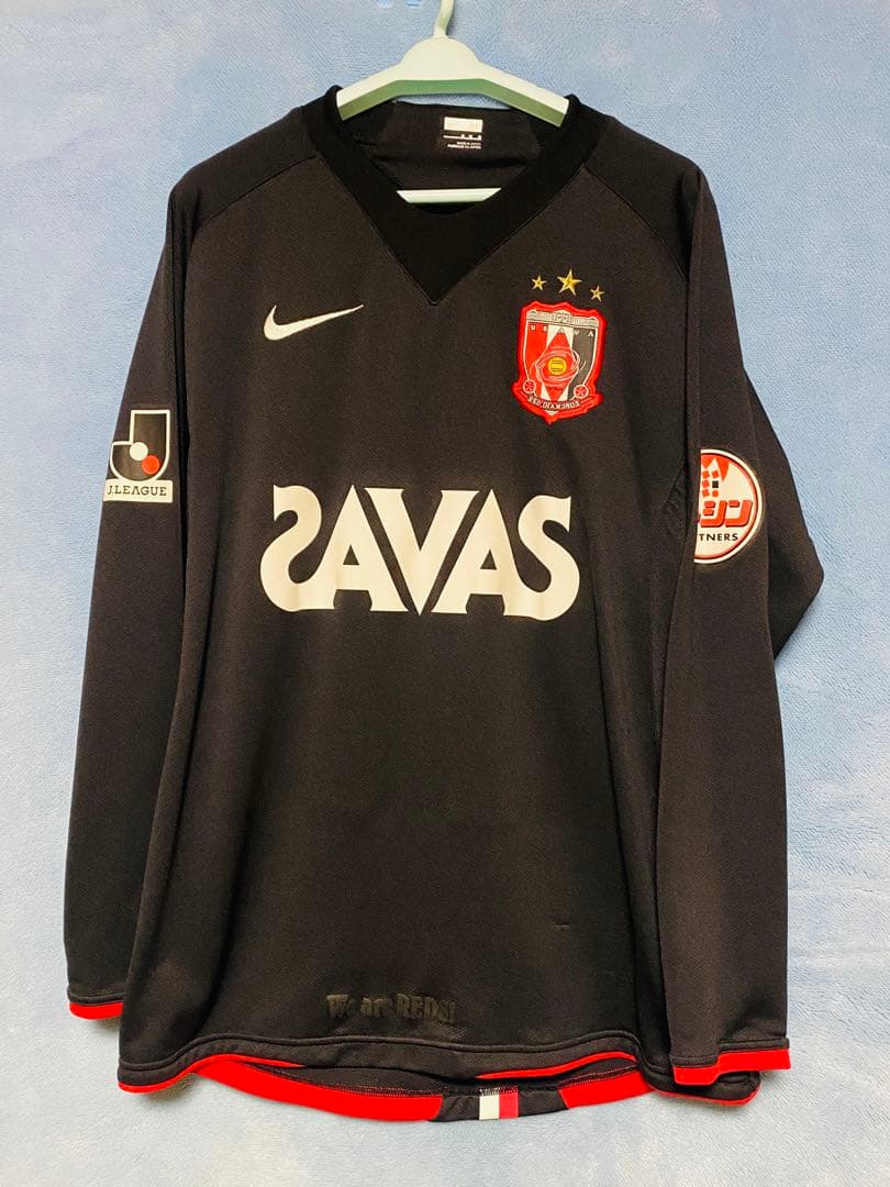 2008年浦和レッズGKユニフォーム　Mサイズ　長袖　NIKE 古着　ブラック