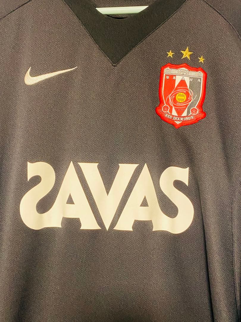 2008年浦和レッズGKユニフォーム　Mサイズ　長袖　NIKE 古着　ブラック