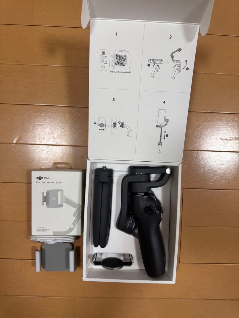 DJI Osmo Mobile 6 スタビライザーMobile6補助ライトセット