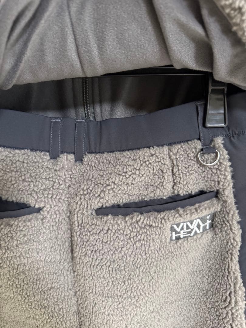 一度のみ着用 M VIVA HEART ボアフリースベスト　スカート　セット