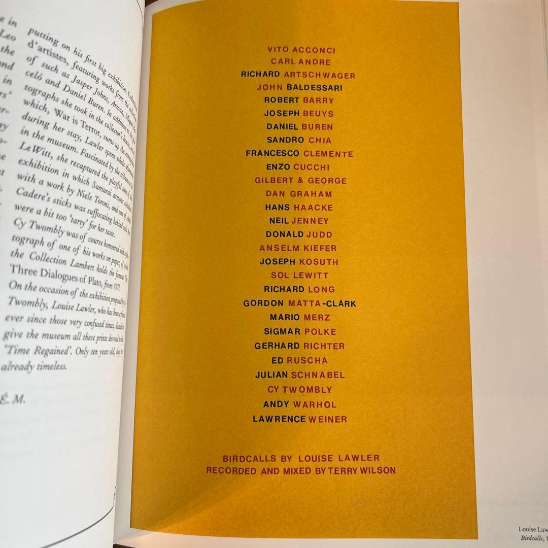 LE TEMPS RETROUVE Cy Twombly アートブック