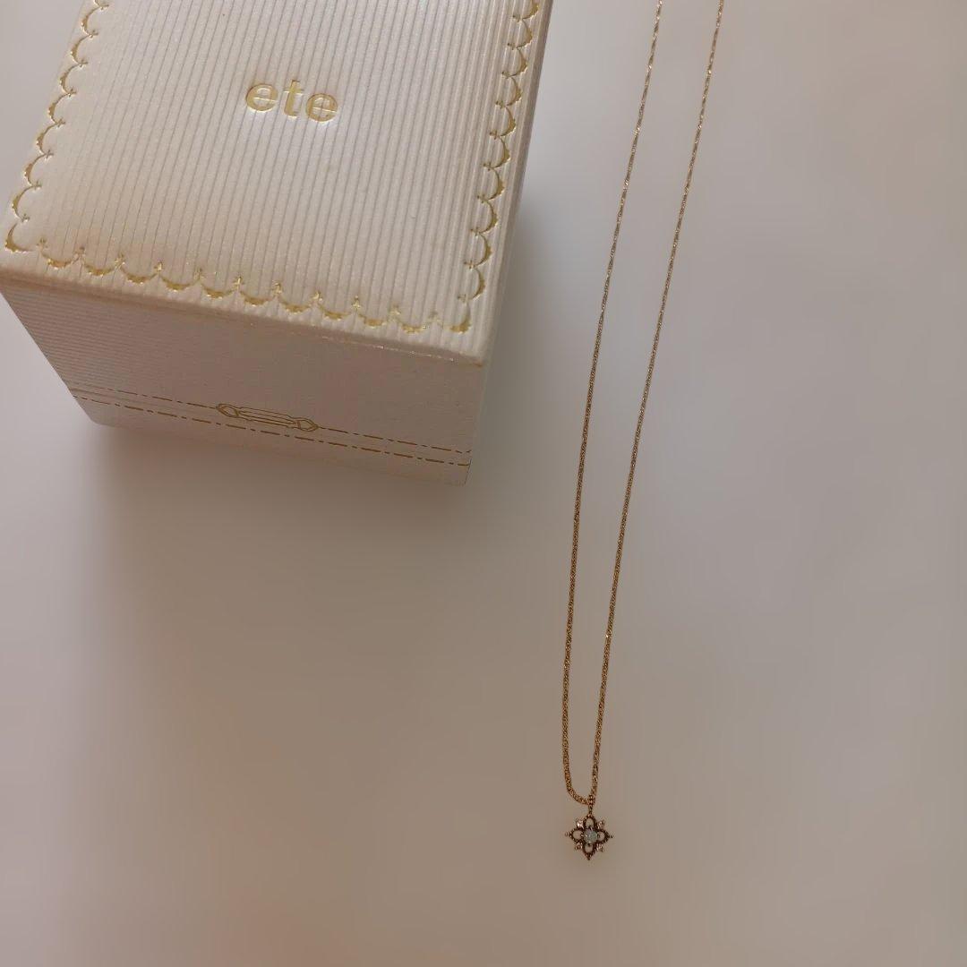 ひ*ん様 ete　 K10　ネックレス　オパール