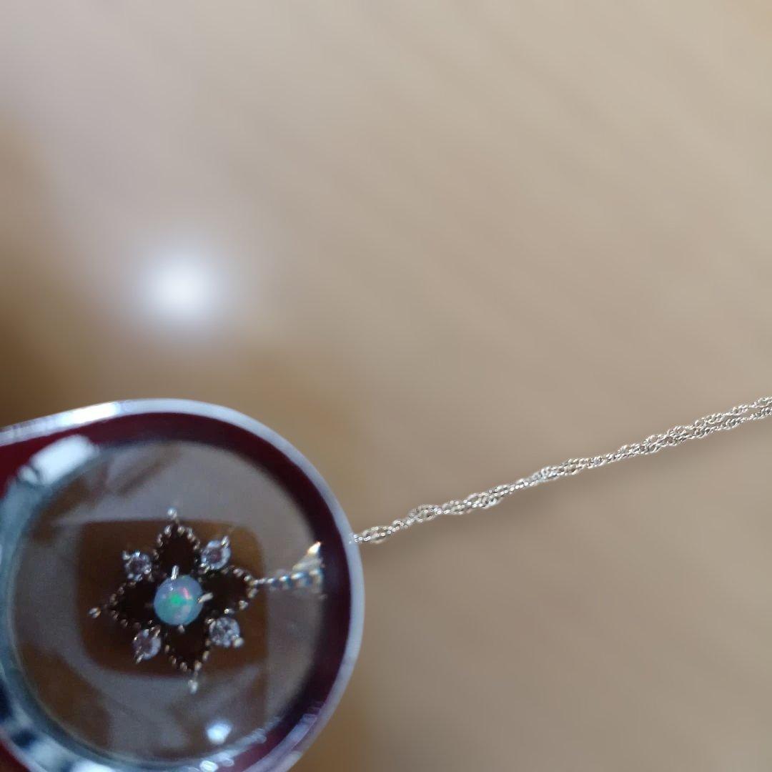 ひ*ん様 ete　 K10　ネックレス　オパール