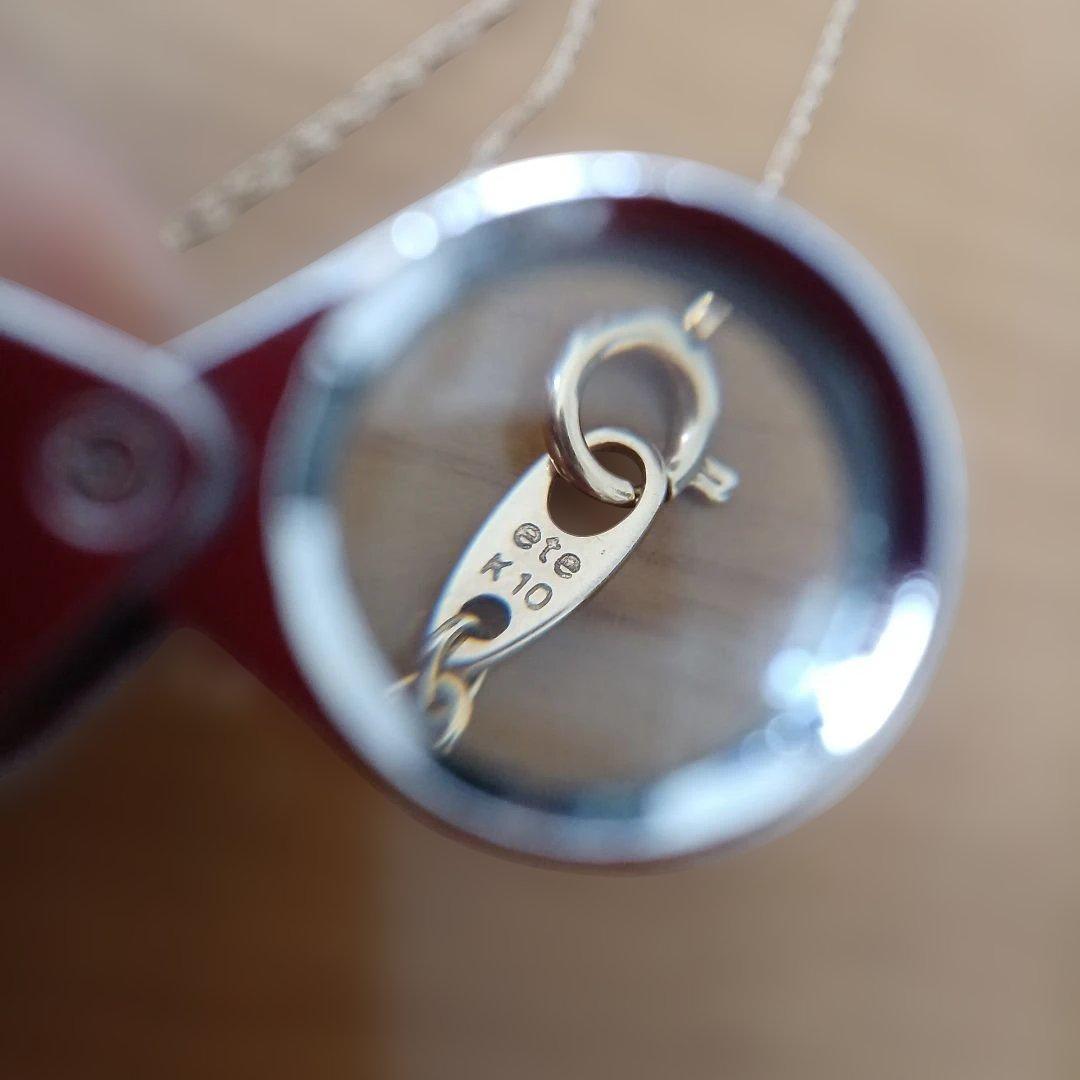 ひ*ん様 ete　 K10　ネックレス　オパール