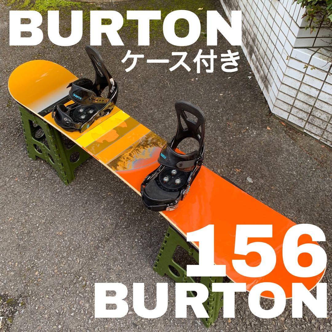 スノーボードセット BURTON 156cm ＋ BURTON+ケース