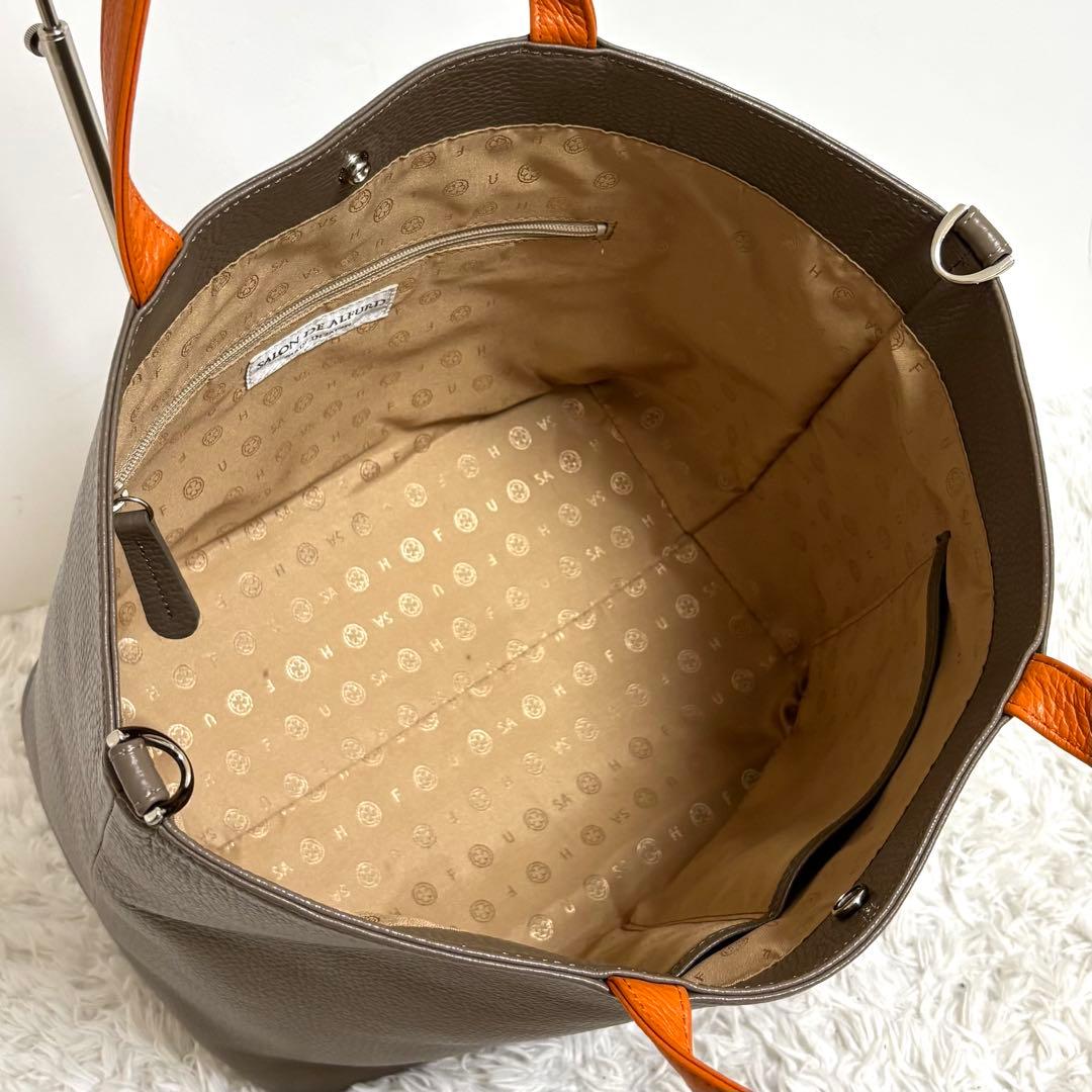 【極美品】 サロンドアルファード スマイル サックドプロムナード トートバッグ