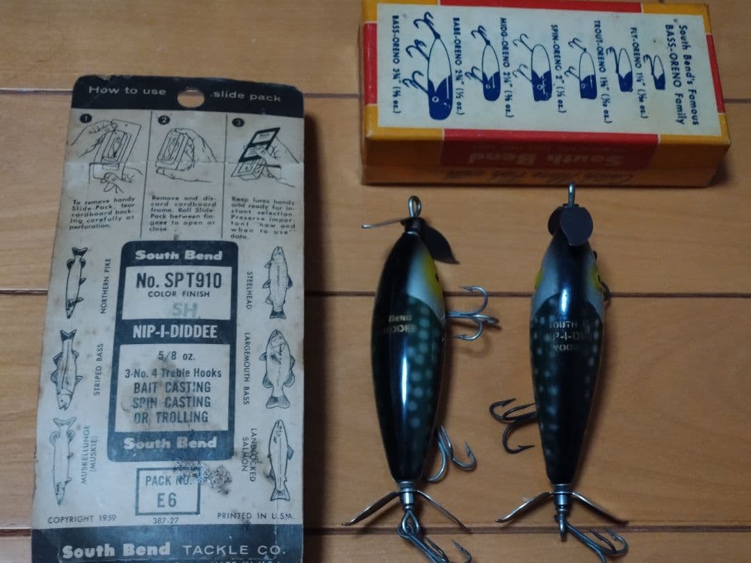 サウスベンド ニップアイディディー nip-i-diddee オールド