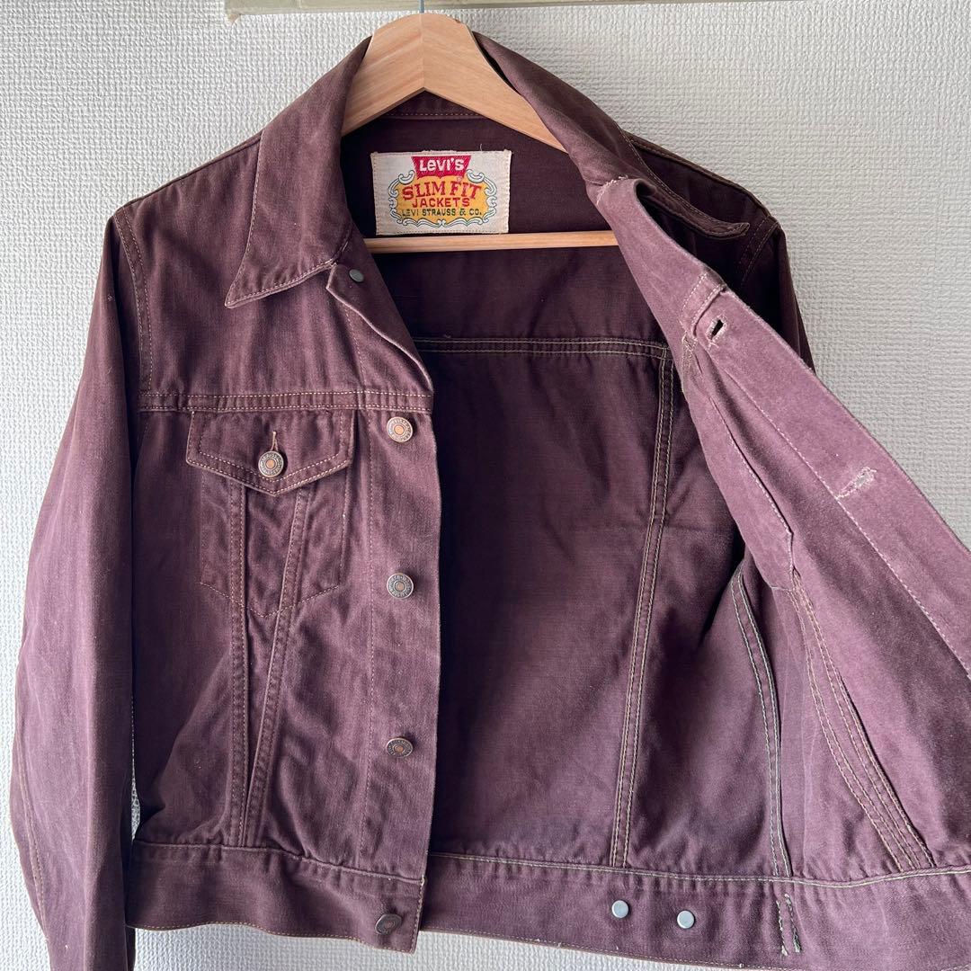 60s Levi's slim fit jackets ビッグE ヴィンテージ