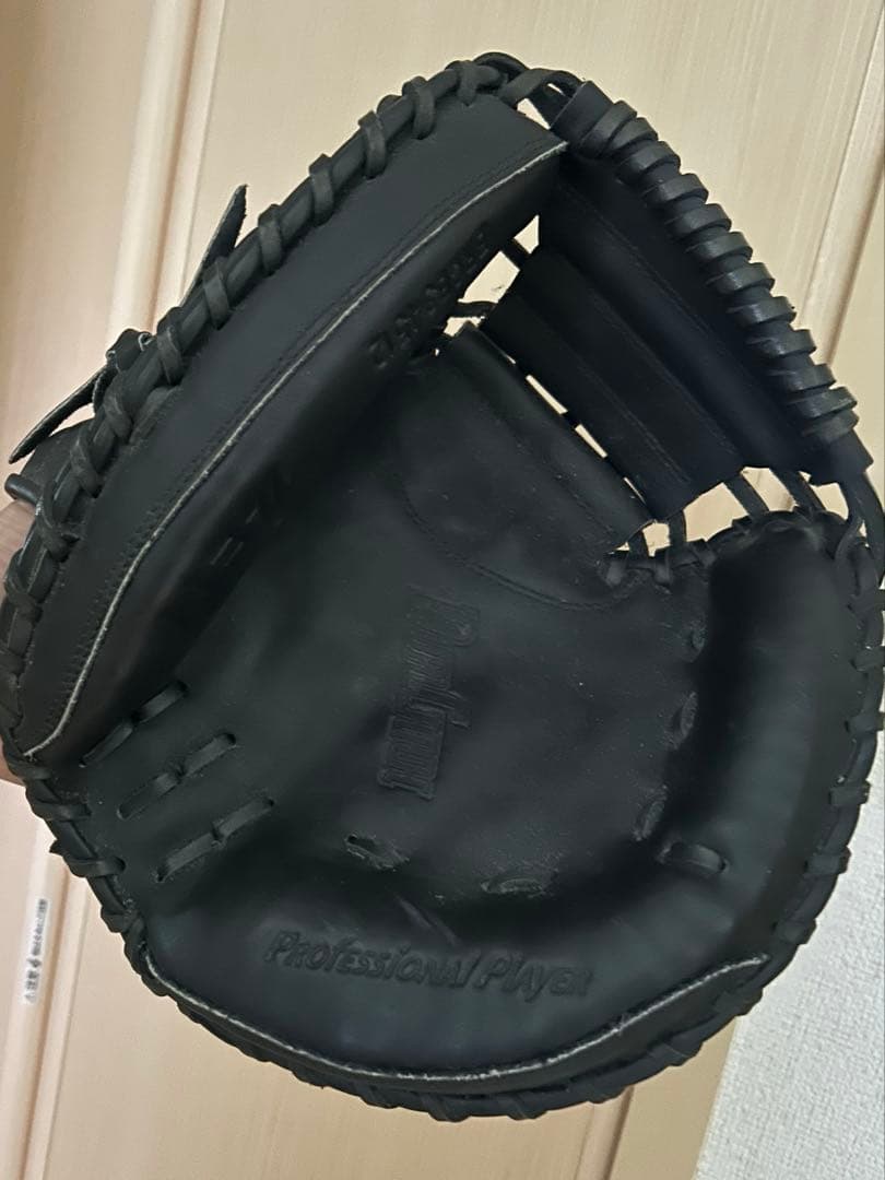 ZETT キャッチャーミット 黒