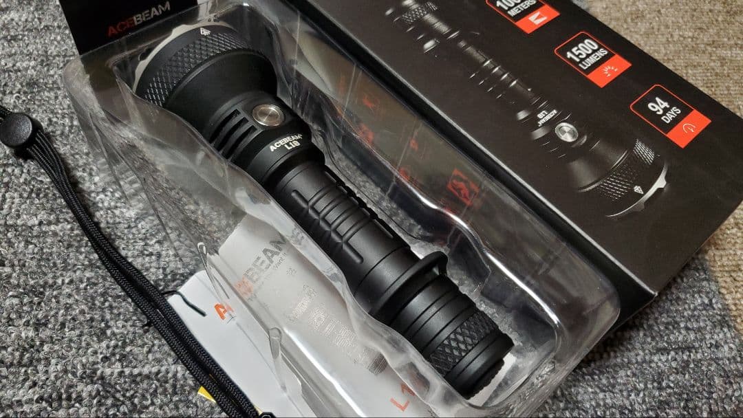 ACEBEAM L18 バッテリー無し