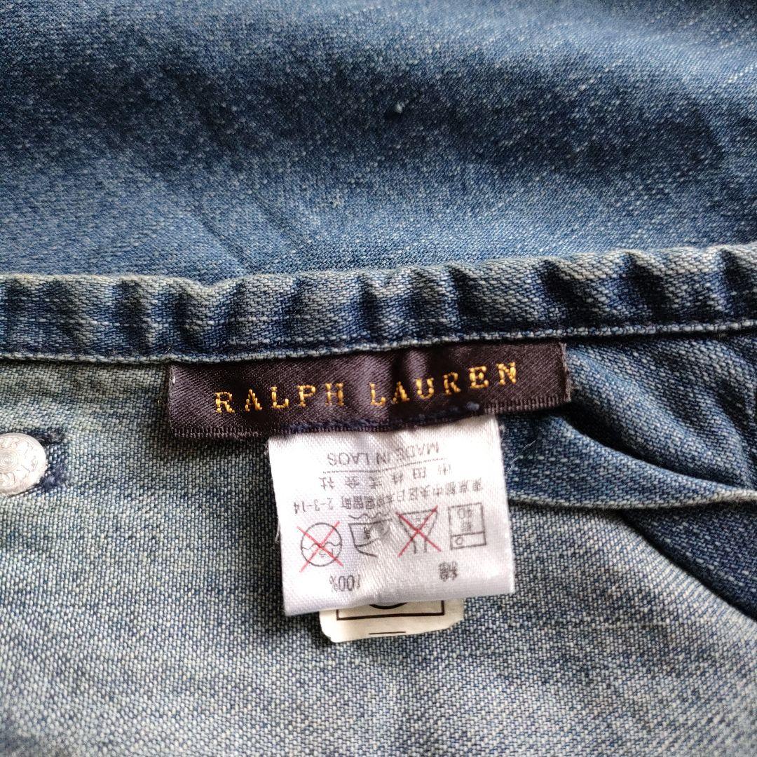ラルフローレン　デニムエプロン　USDE品