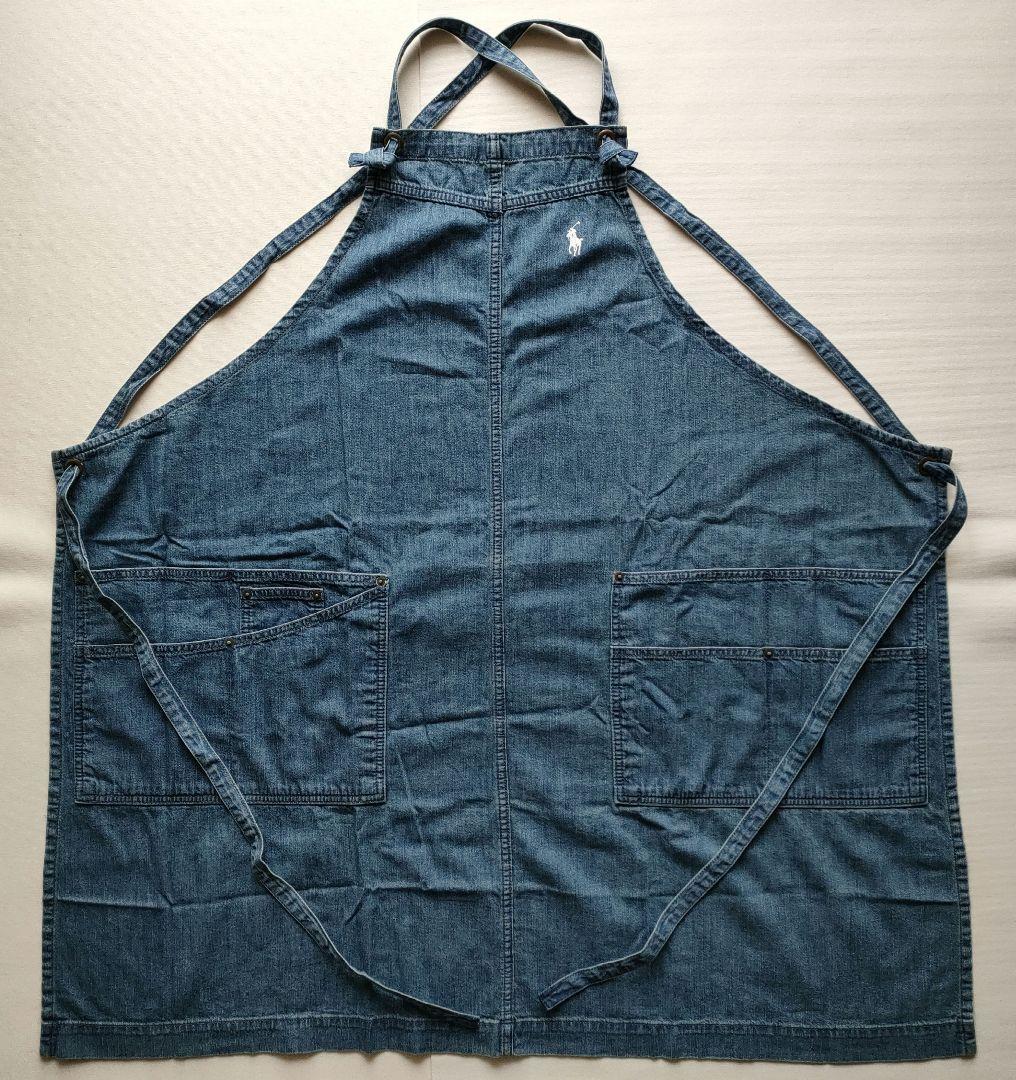 ラルフローレン　デニムエプロン　USDE品