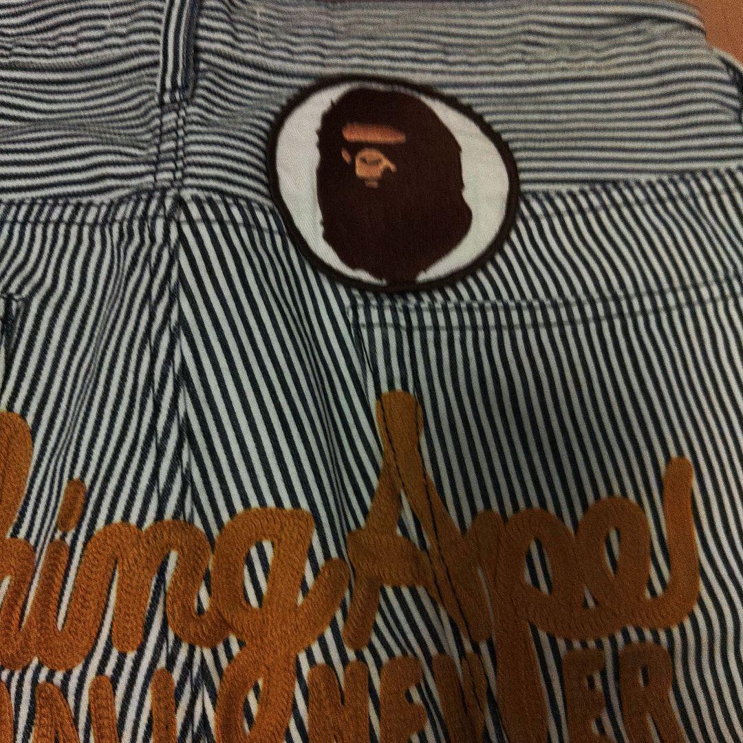 A Bathing Ape ストライプショートパンツ