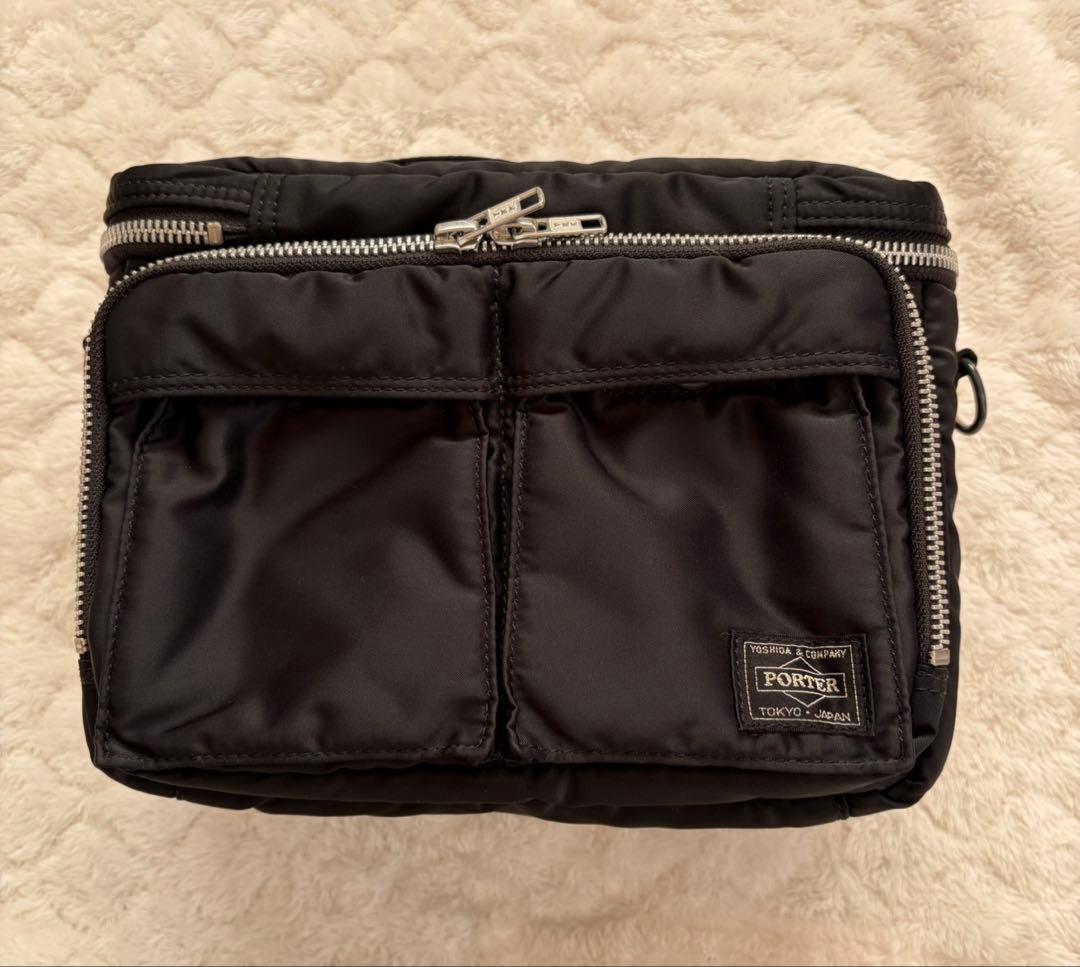 PORTER 黒 タンカー　カメラバッグ