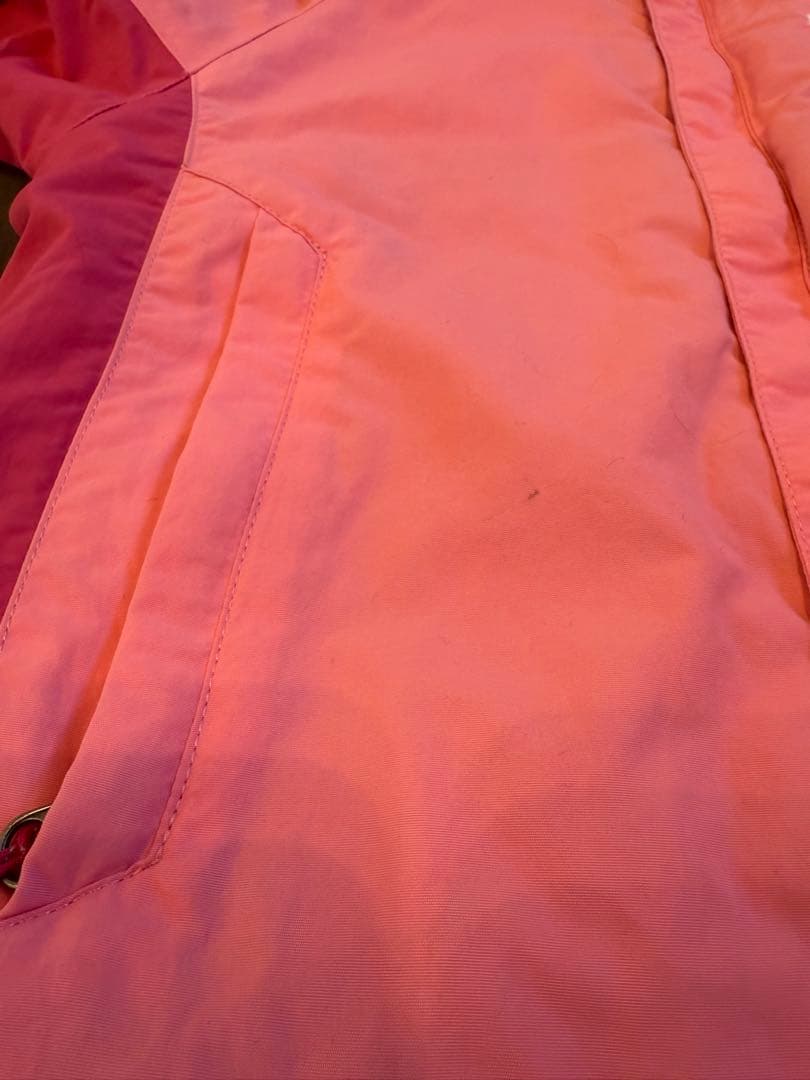 モンベル　mont-bell スキーウェア　上下セット　ピンク　110 手袋付き