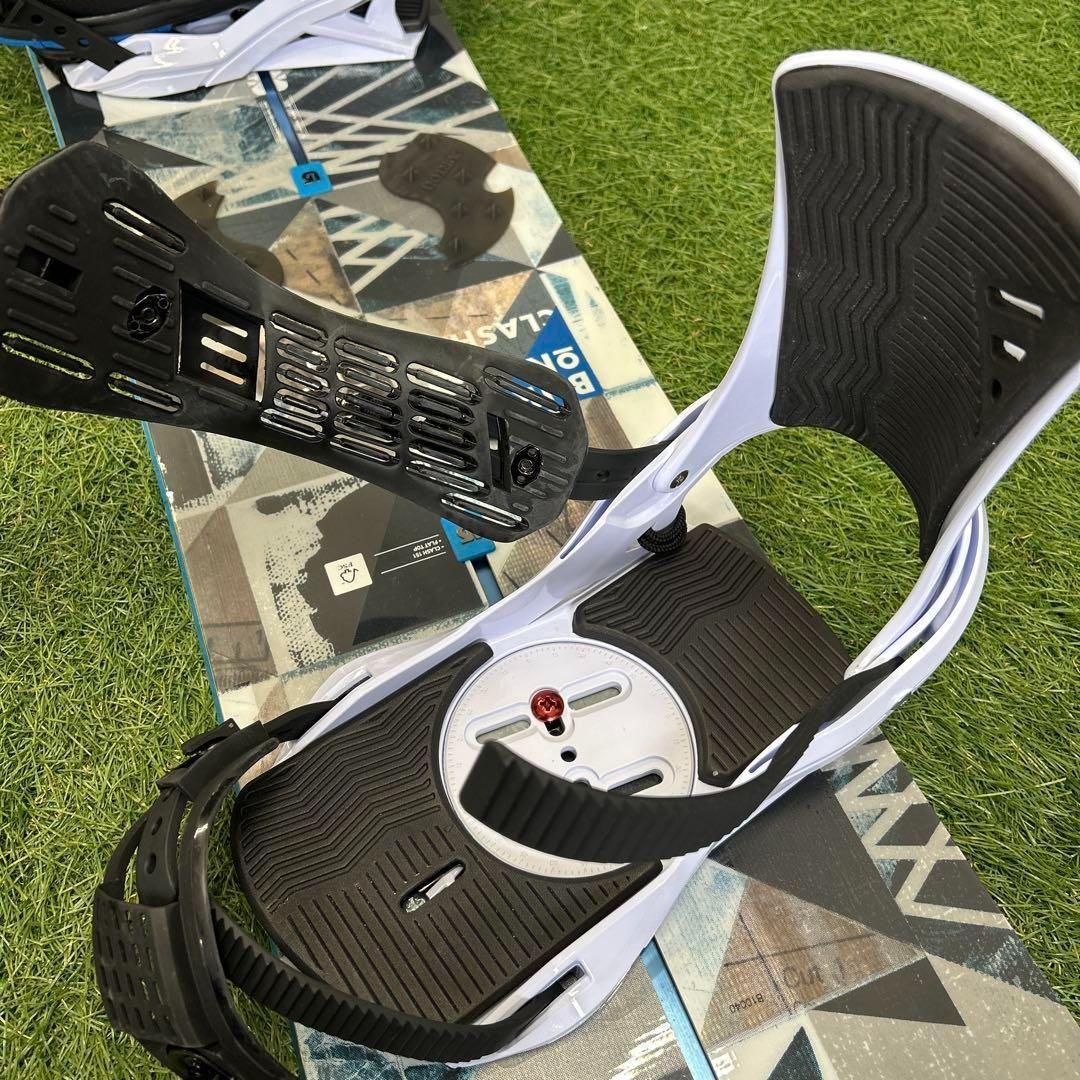 ブーツ、ビン新品S28 BURTON 151cm メンズスノーボードセット