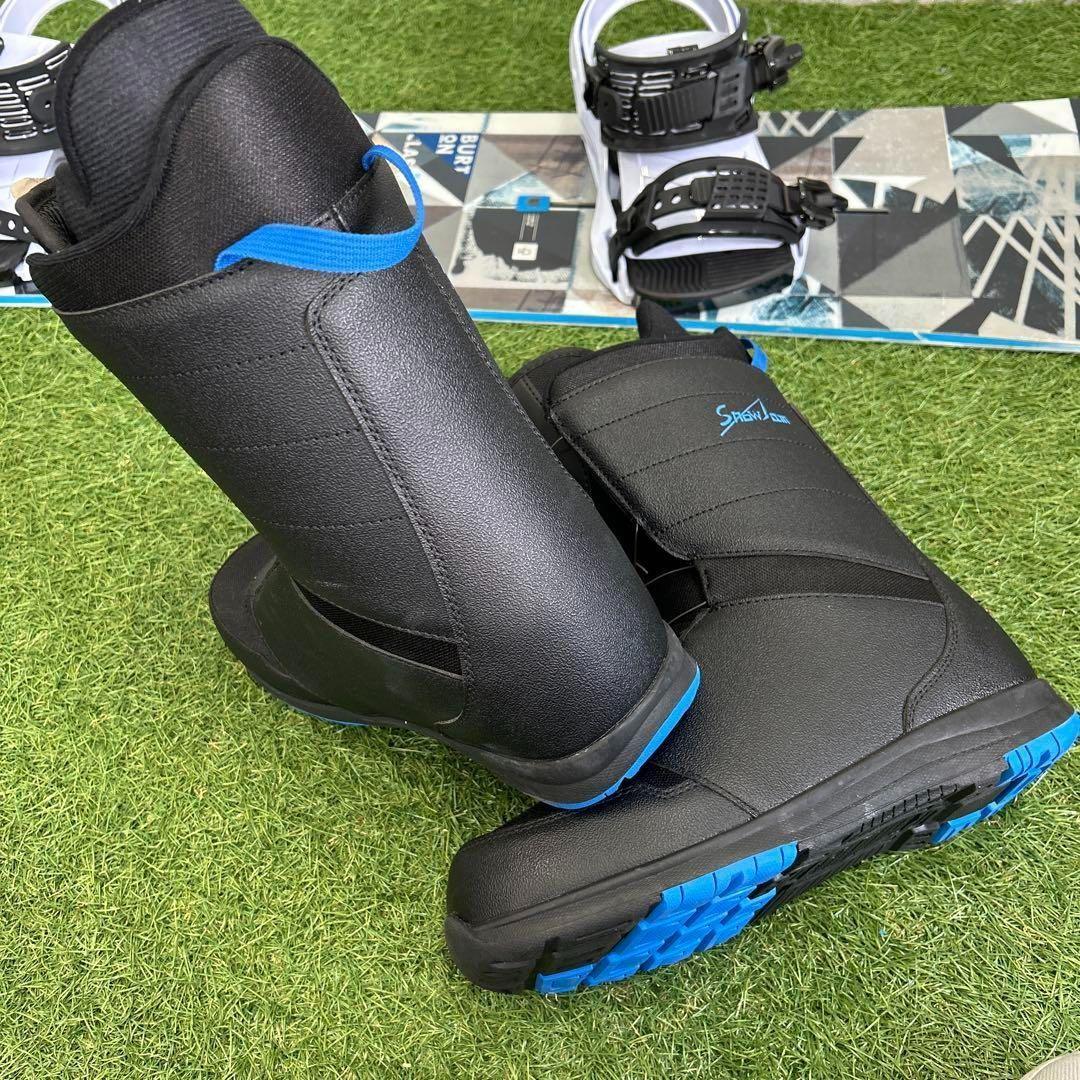 ブーツ、ビン新品S28 BURTON 151cm メンズスノーボードセット