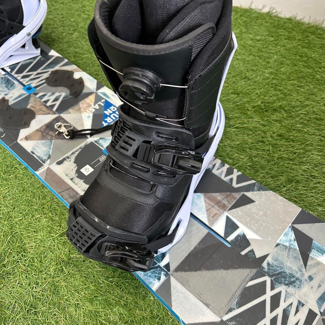 ブーツ、ビン新品S28 BURTON 151cm メンズスノーボードセット