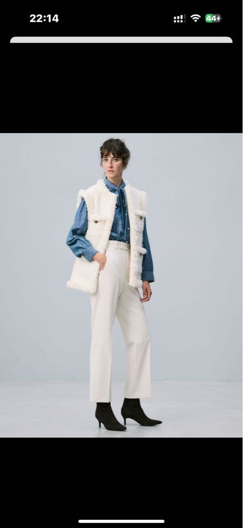 最終値下‼️ユナイテッドアローズ　GIOLICA ツイード ジレ　ベスト