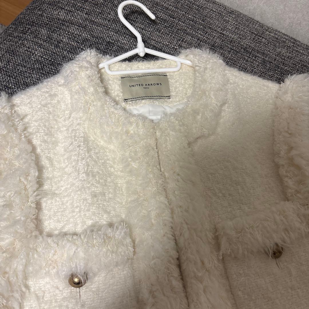 最終値下‼️ユナイテッドアローズ　GIOLICA ツイード ジレ　ベスト