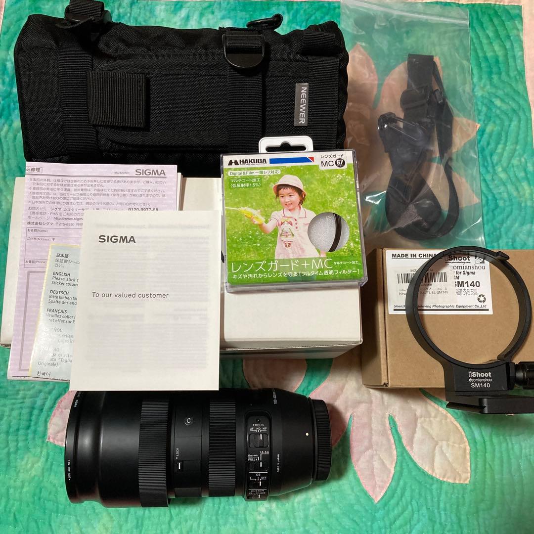 SIGMA 100-400mm F5-6.3 DG OS HSM ✴︎付属品セット