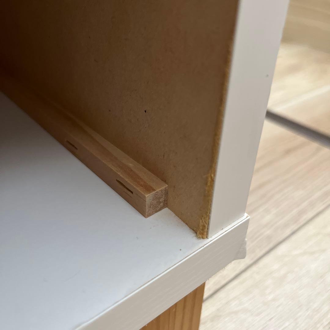 ホワイト6段チェスト　幅60㎝　MOMO NATURAL