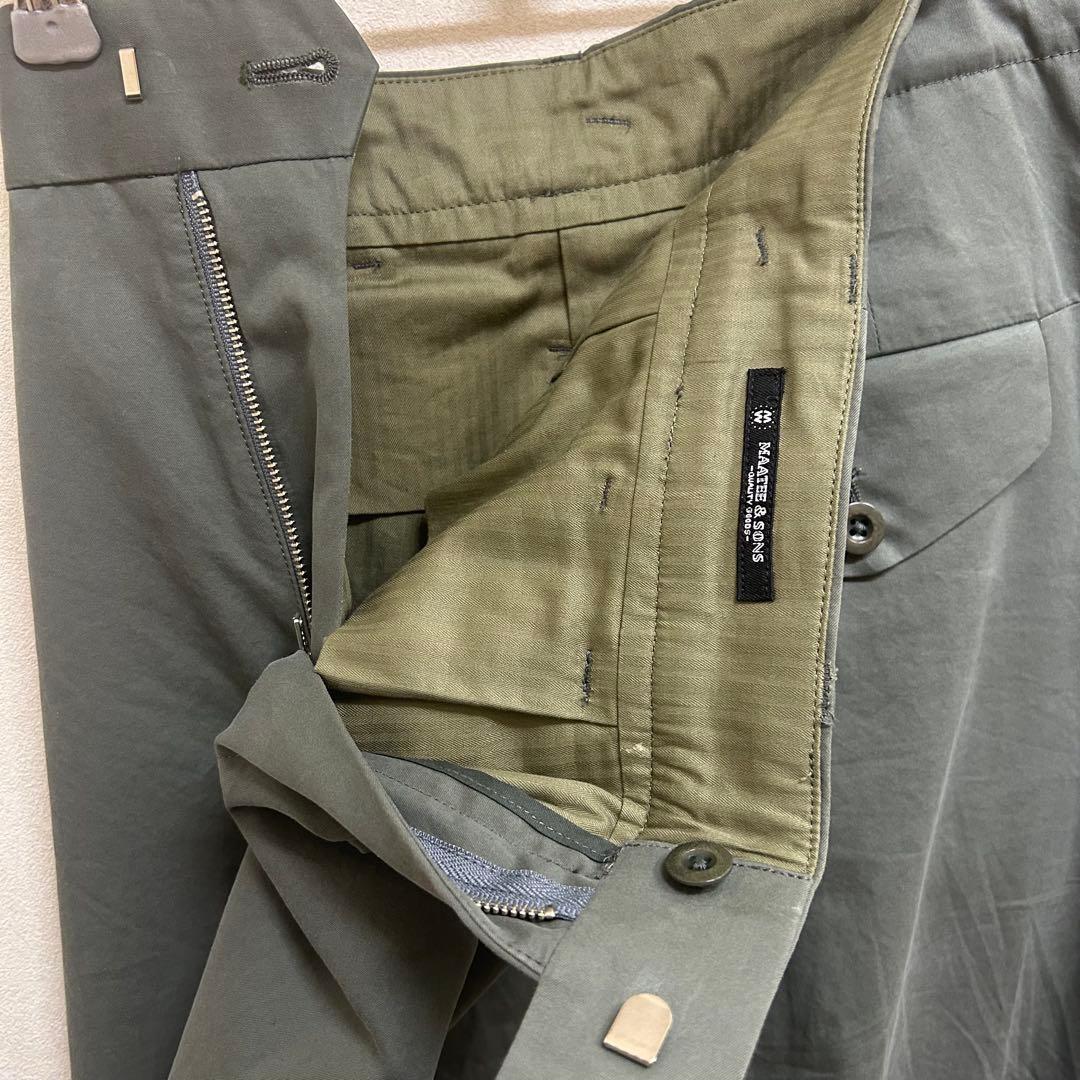 MAATEE&SONS 俺の軍パン サイズ1 マーティーアンドサンズ スラックス