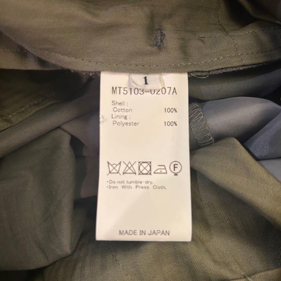 MAATEE&SONS 俺の軍パン サイズ1 マーティーアンドサンズ スラックス