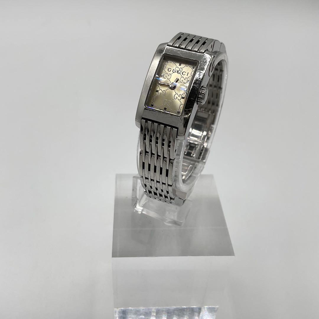 GUCCI グッチ Gメトロ クォーツ 腕時計 8600L シルバー 不動品